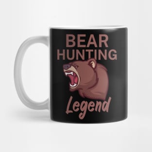 Bear hunting legend Mug